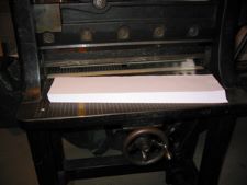 Cut pages